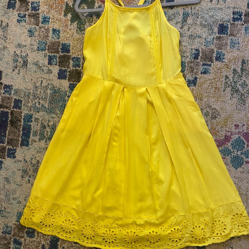 Yellow summer dress